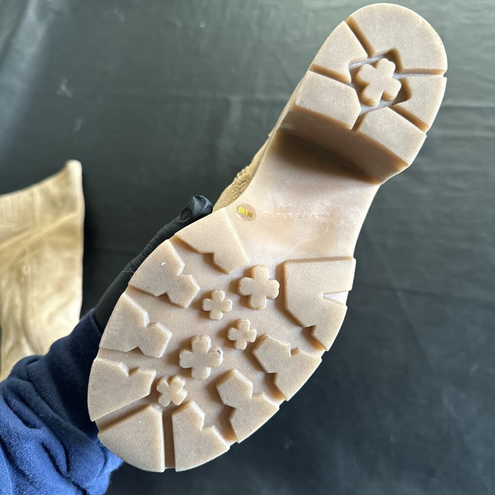 BOOTS Lucky Brand LK-scoty SUEDE Leather KNEE HIGH Womens Size 9 M Tan - Picture 12 of 14